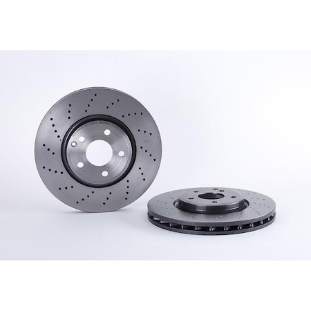 Brembo Brake Rotor / Uv Coated / Hc, 09.B742.51 09.B742.51